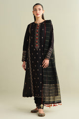 3 Piece -  Embroidered Suit - C6161