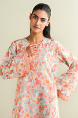 2 Piece - Printed Suit - C6119