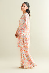 2 Piece - Printed Suit - C6119