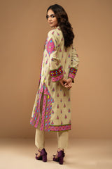 2 Piece - Printed Khaddar Suit