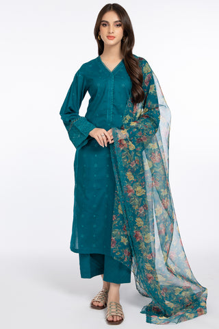 3 Piece Cotton Lawn Suit