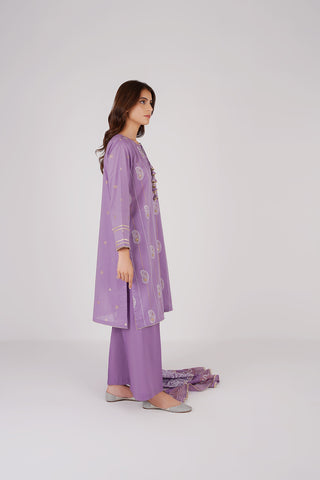 3 Piece Cotton Lawn Suit