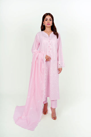 3 Piece Cotton Lawn Suit