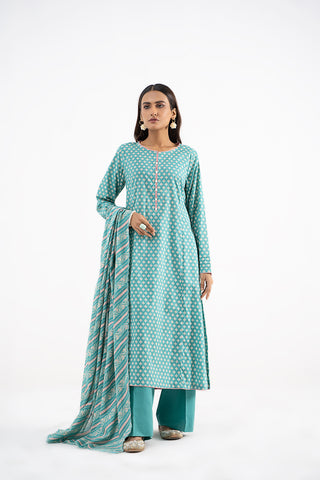 3 Piece Cotton Lawn Suit