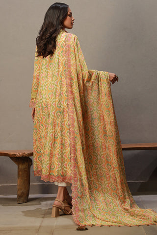 3 Piece Cotton Lawn Suit