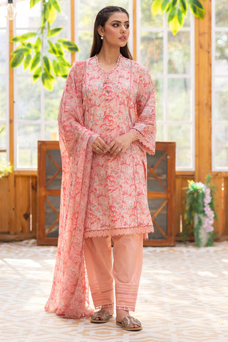 3 Piece Cotton Lawn Suit