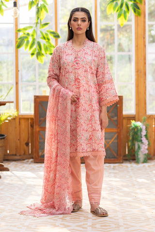 3 Piece Cotton Lawn Suit