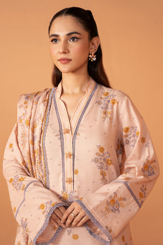 3 Piece Khaddar Suit