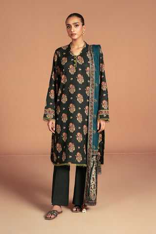 3 Piece Khaddar Suit