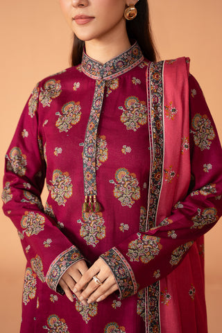 3 Piece Khaddar Suit