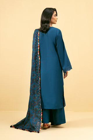 3 Piece Khaddar Shirt