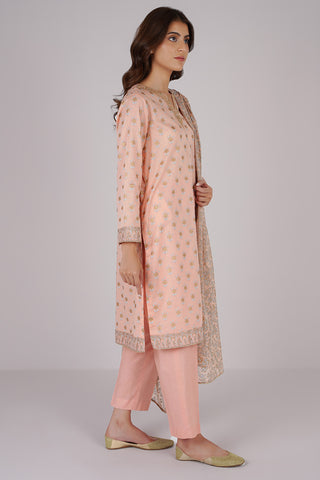 3 Piece Cotton Lawn Suit