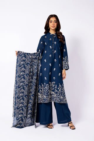 3 Piece Cotton Lawn Suit