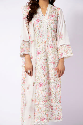 3 Piece Cotton Lawn Suit