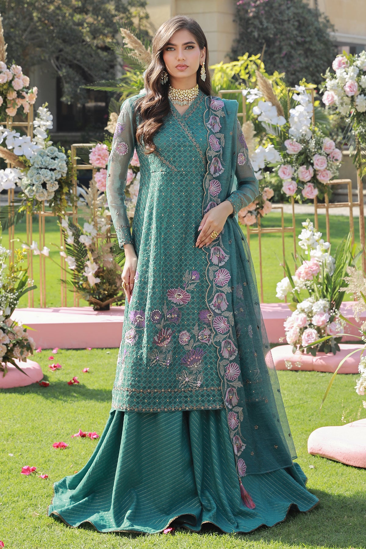 3 Piece Khaadi Net Suit