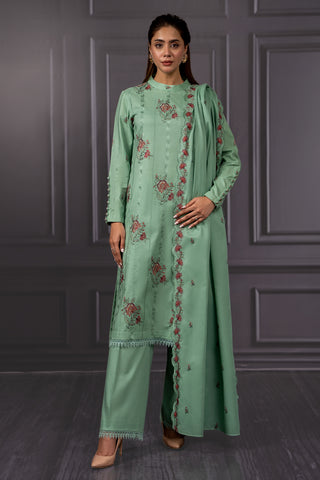 3 Piece Khaddar Suit