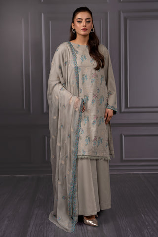 3 Piece Viscose Karandi Suit