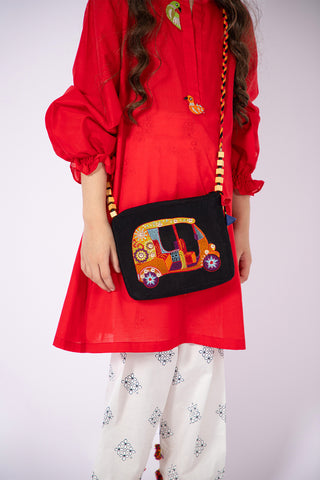 1 Piece Cambric Rikshaw Bag