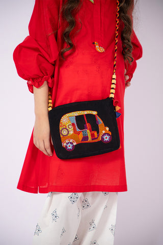 1 Piece Cambric Rikshaw Bag