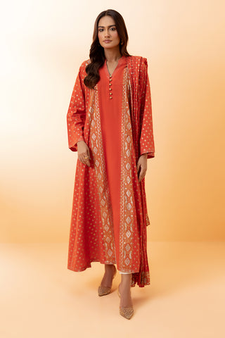 3 Piece Printed Lawn Suit