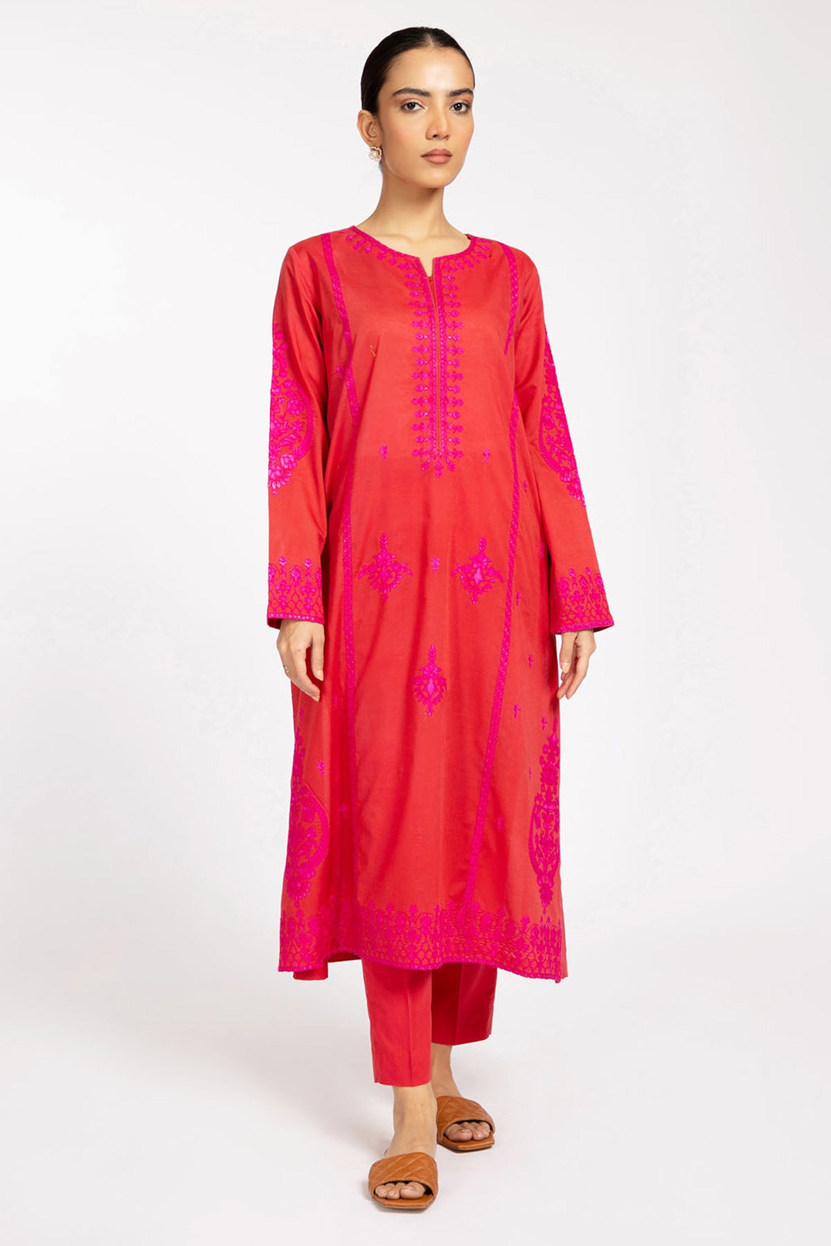 2 Piece Cotton Lawn Shirt & Trouser