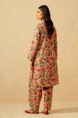 2 Piece - Printed Khaddar Suit