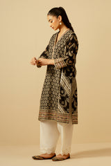 Printed Khaddar Shirt