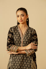 Printed Khaddar Shirt