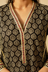 Printed Khaddar Shirt