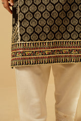 Printed Khaddar Shirt