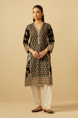 Printed Khaddar Shirt