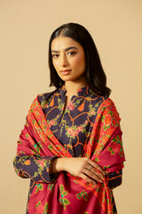 3Pc Khaddar Suit