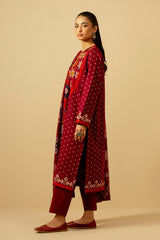 3 Piece Printed Khadar Suit