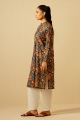 Printed Khaddar Shirt