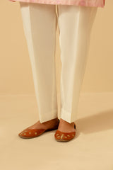 Straight Khaddar Trousers