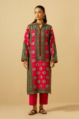 2 Piece - Printed Khaddar Suit