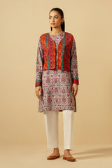 2 Piece - Printed Khaddar Suit