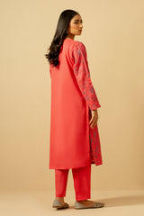 2 Piece - Embroidered Cotton Karandi Suit