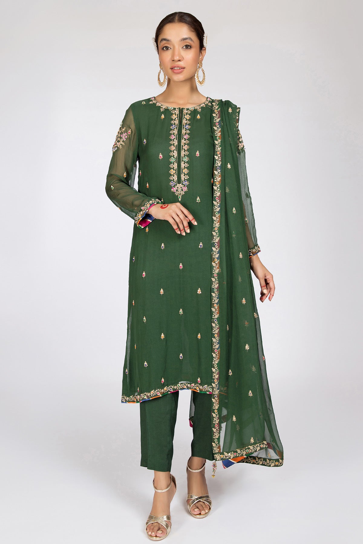 3 Piece Pk Chiffon Suit – Kayseria Pakistan