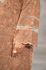 3 Piece - Embroidered Khaddar Suit