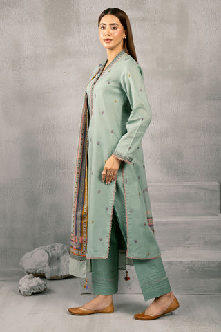 3 Piece Khaddar Suit