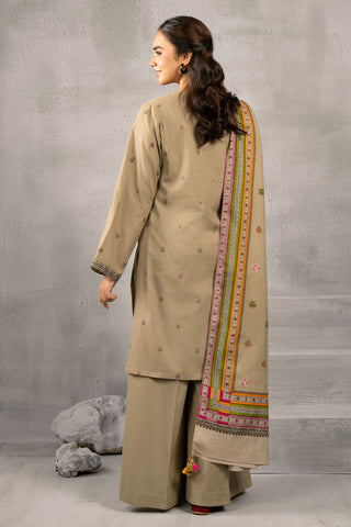 3 Piece Khaddar Suit