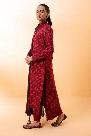 3 Piece Cotton Lawn Suit