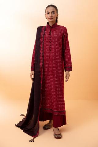 3 Piece Cotton Lawn Suit