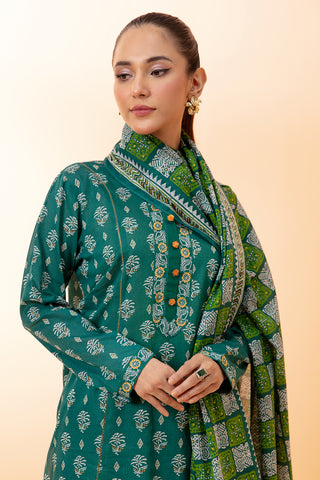 3 Piece Cotton Lawn Suit