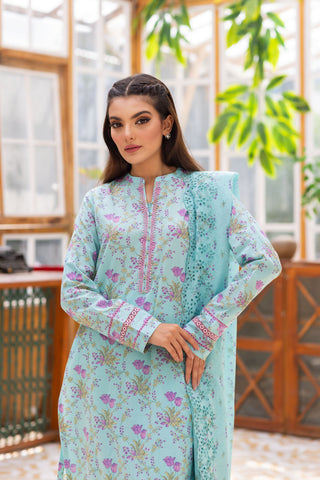 3 Piece Cotton Lawn Suit