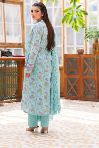 3 Piece Cotton Lawn Suit