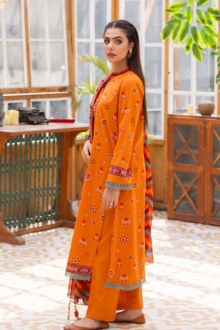 3 Piece Cotton Lawn Suit