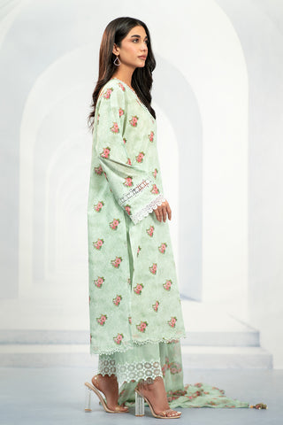 3 Piece Cotton Lawn Suit