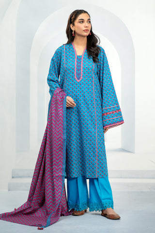 3 Piece Cotton Lawn Suit